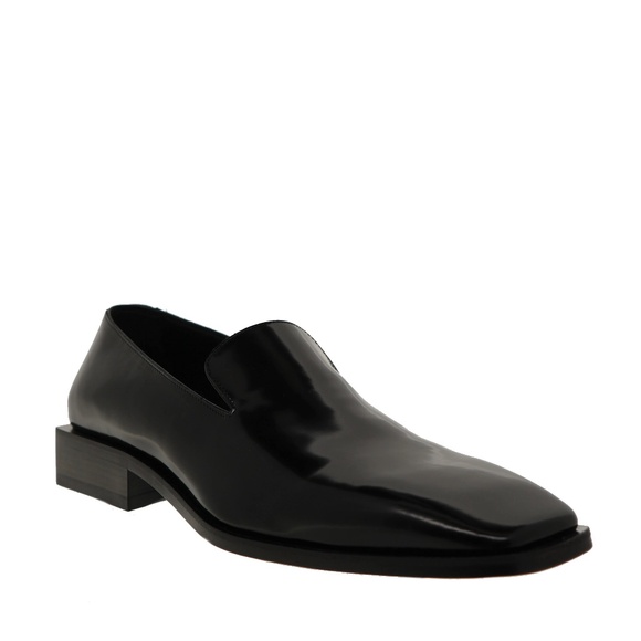 Salvatore Ferragamo Chagall Loafers Shoes Black Patent Leather Size 9 New main image 4